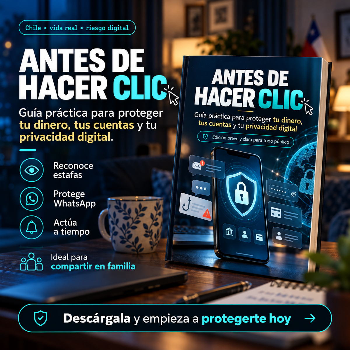 Protege a tu familia del fraude digital